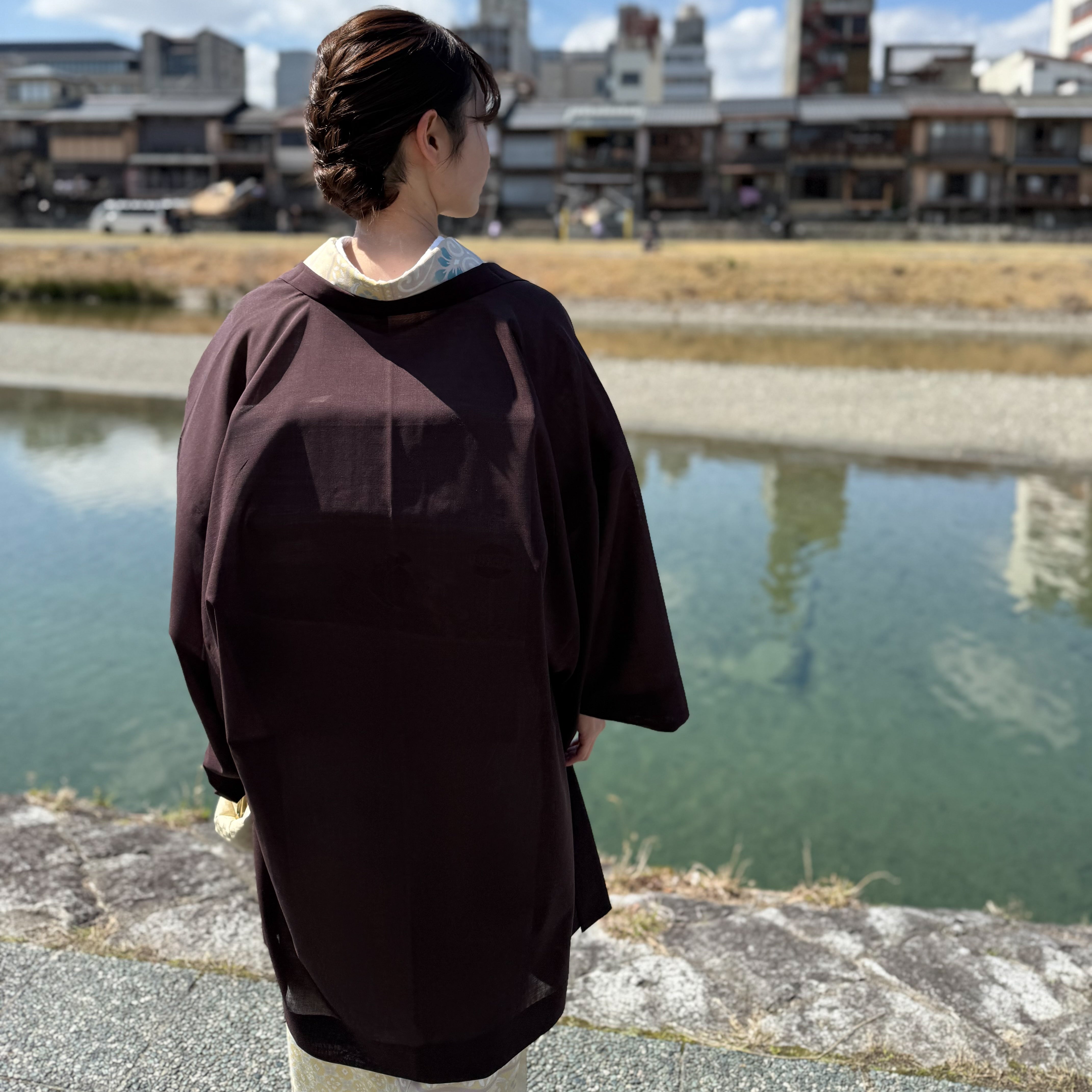 薄羽織 ボイル