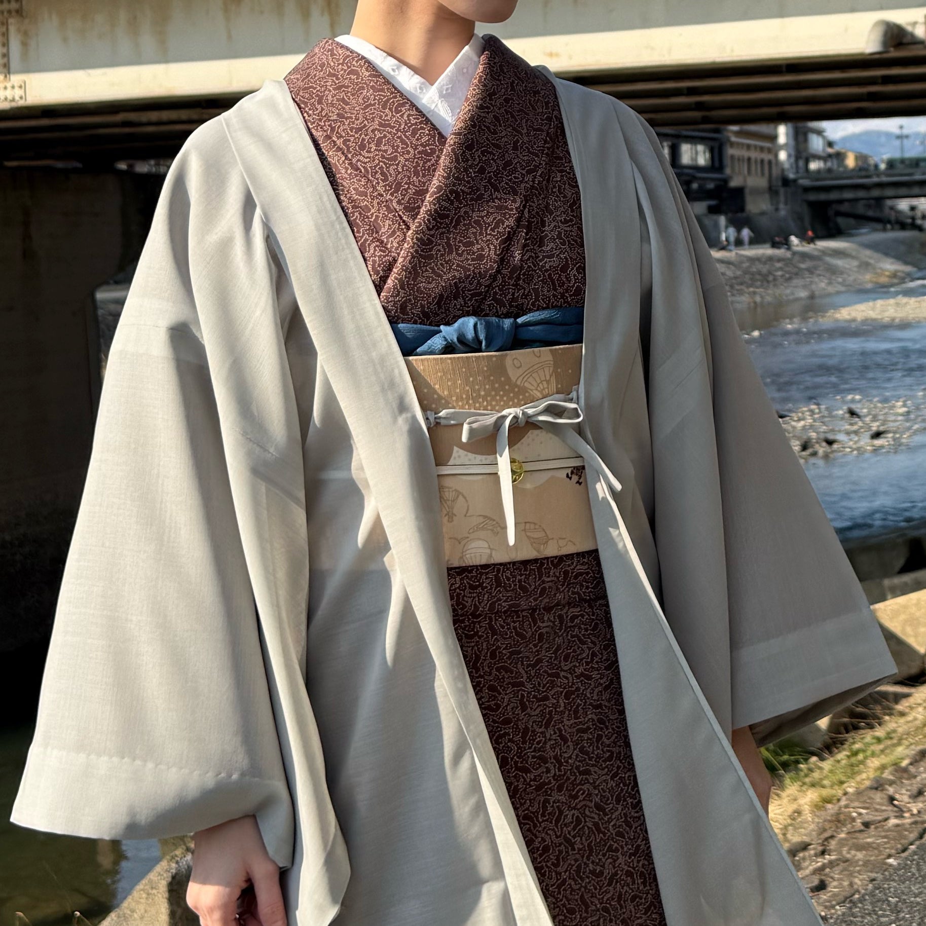薄羽織 ボイル