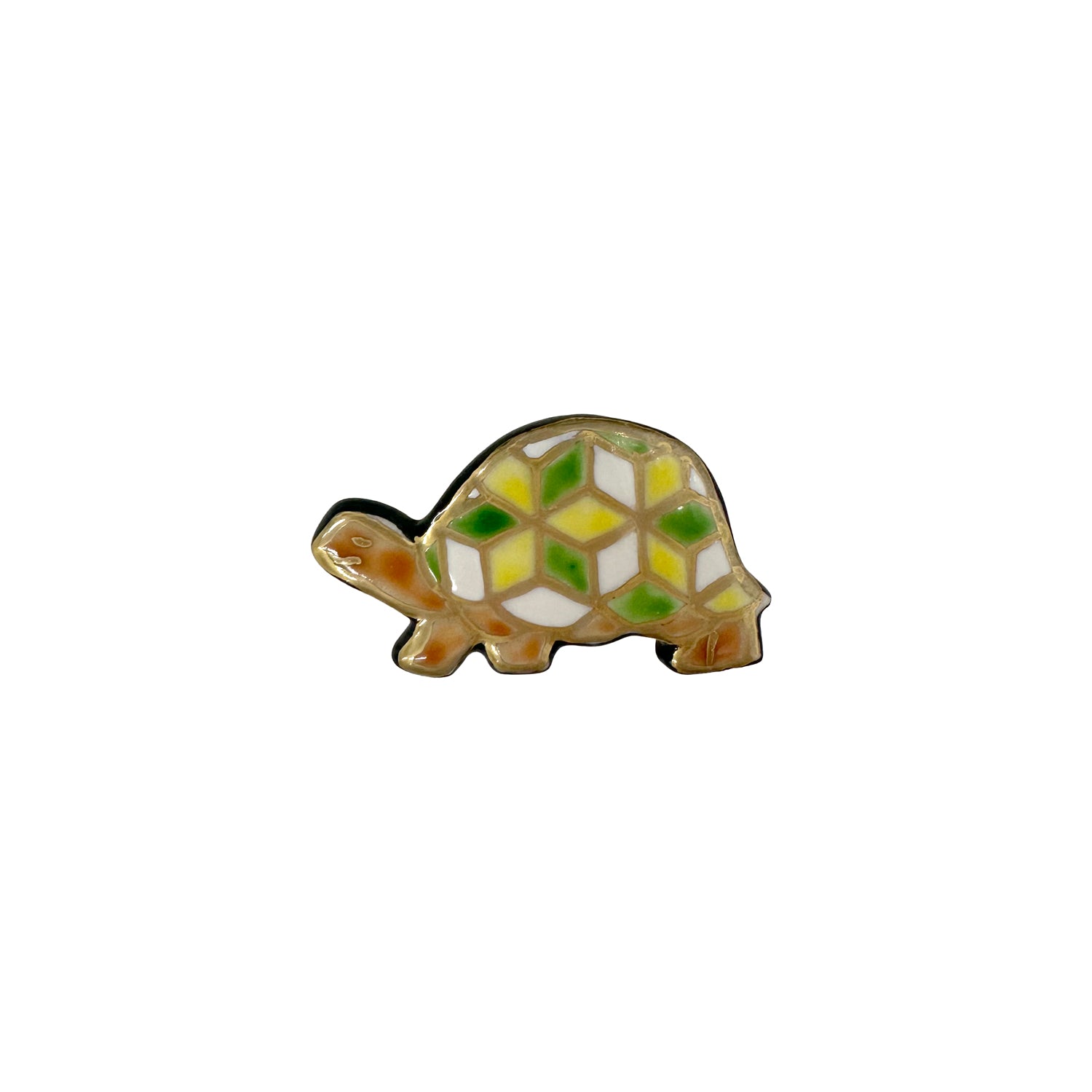 帯留め リクガメ