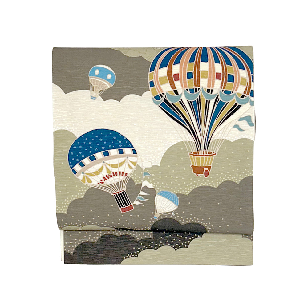 New! 京袋帯 空中散歩|京WA・KKA|サイズ:長さ約375cm幅約31cm|素材:表地 絹100%裏地 絹綿混|生産:日本|京都発信 着物ブランド|株式会社遊禅庵