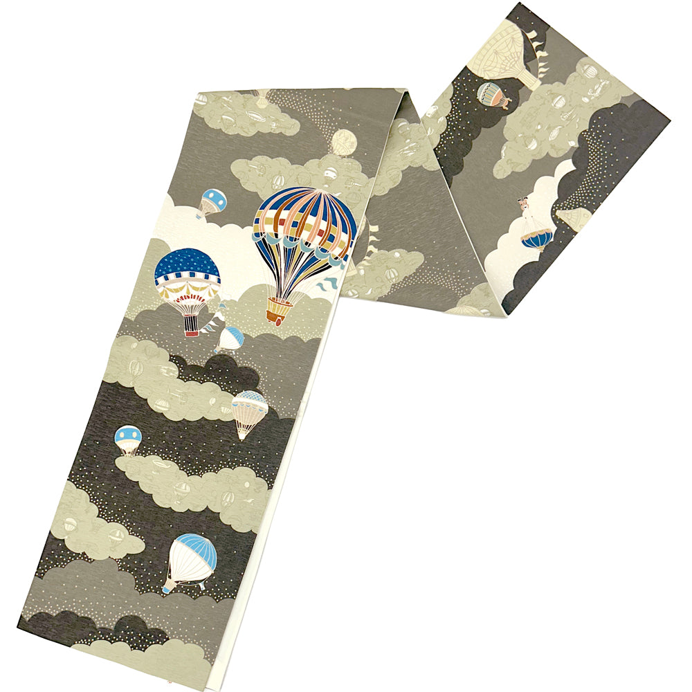 New! 京袋帯 空中散歩|京WA・KKA|サイズ:長さ約375cm幅約31cm|素材:表地 絹100%裏地 絹綿混|生産:日本|京都発信 着物ブランド|株式会社遊禅庵
