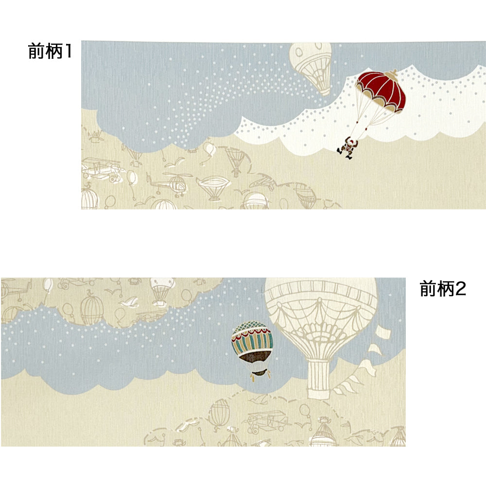 New! 京袋帯 空中散歩|京WA・KKA|サイズ:長さ約375cm幅約31cm|素材:表地 絹100%裏地 絹綿混|生産:日本|京都発信 着物ブランド|株式会社遊禅庵
