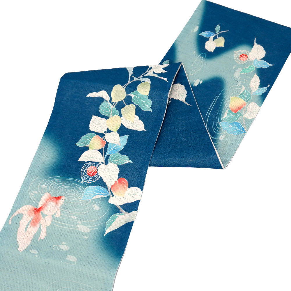 new!麻京袋帯 涼夏