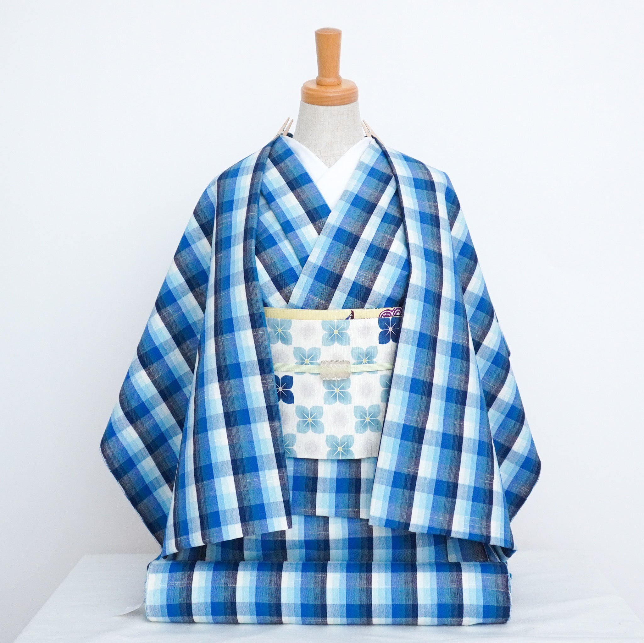 半巾帯 ジャワの風(黄色)|花更紗|正絹リバーシブル|浴衣|夏着物|帯|長さ約425cm幅約16.5cm|素材:絹100%|生産:日本