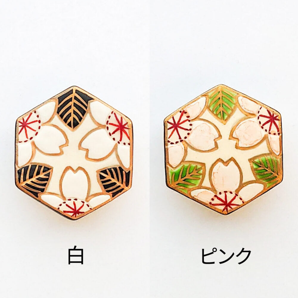 帯留め さくら