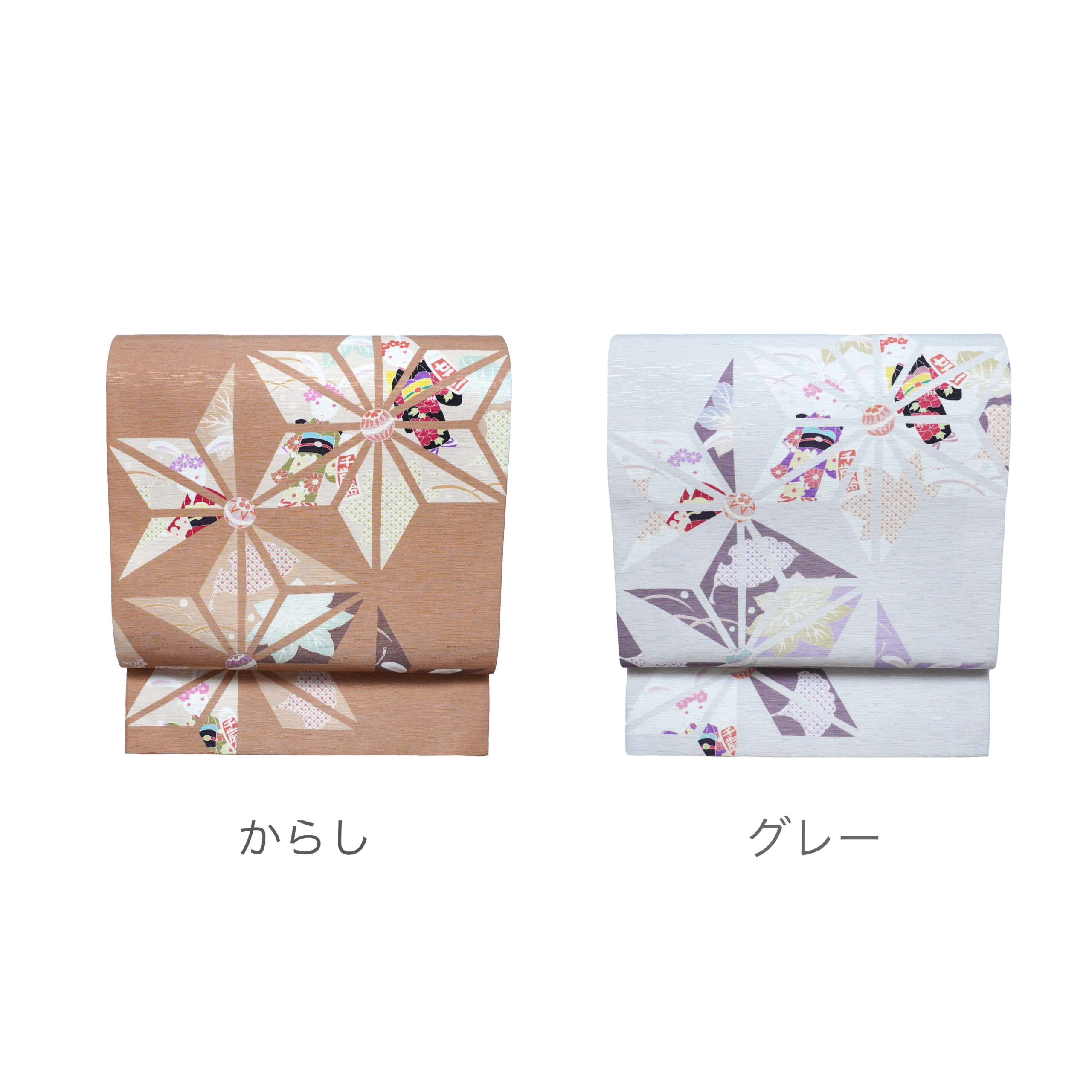 【オンラインショップ限定】京袋帯　１１月／うさぎの七五三