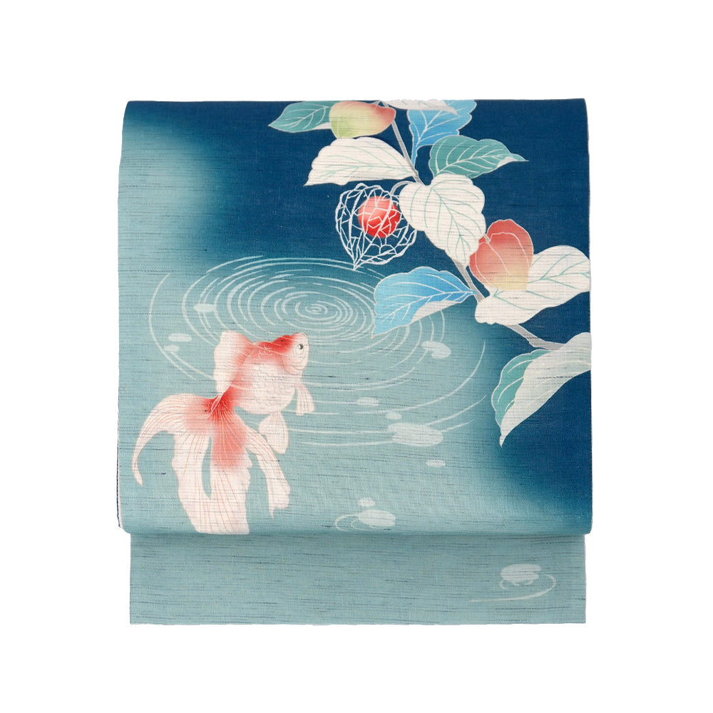 new!麻京袋帯 涼夏